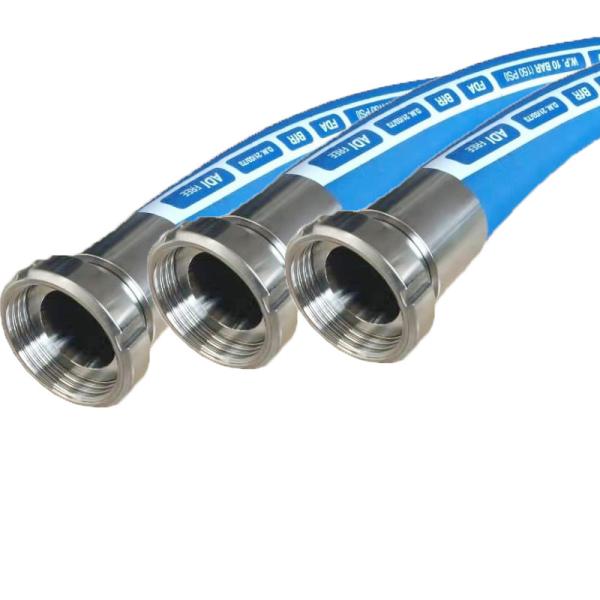 140℃ OEM Food Grade Rubber Hose For Wine Beer And Fluid Food Conveying
