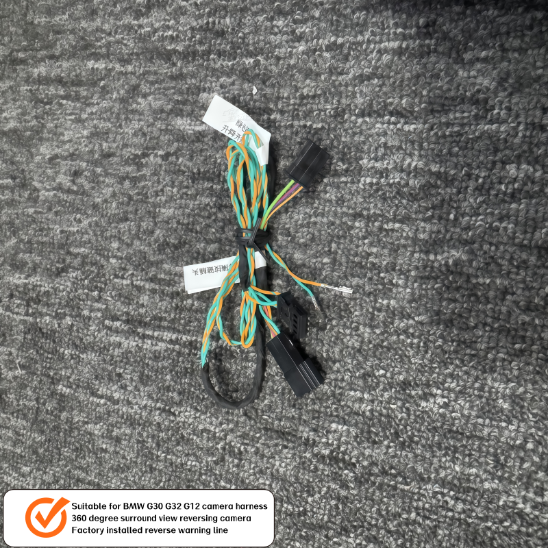 For BMW G30 G32 G12 Radar Detector Lane Departure Warning & Blind Spot Monitoring System Kit View Camera Wiring Harness
