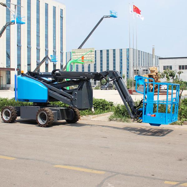 New Electric Articulated Lift Boom Arm Platform Telescopic Aerial Working Man Lift Tables for Sale