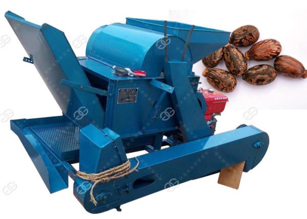 Castor Seed Automatic Cashew Peeling Machine Ricinus Communis High Shelling Rate