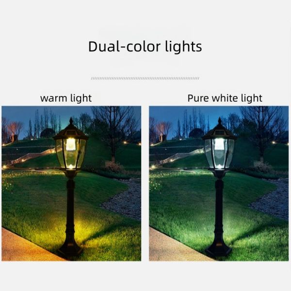 LED Solar Garden Light With High Efficiency Weather Resistant Fast Charging for Patio & Garden