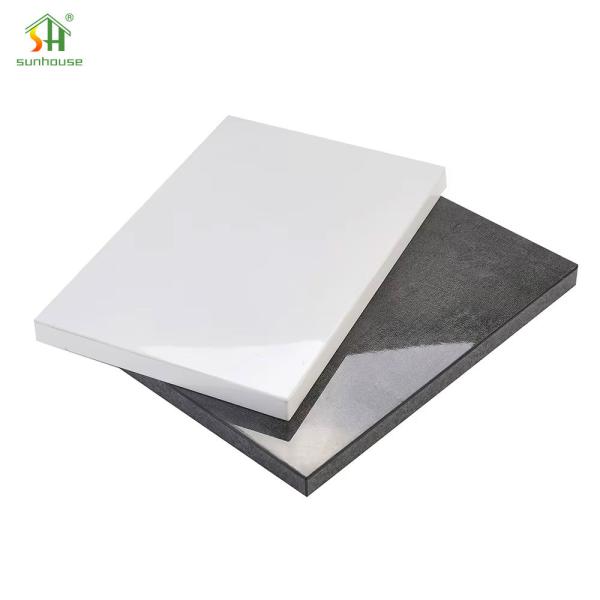 Moisture Resistant Melamine MDF Melamine MDF Board for Interior Exterior Decoration Use