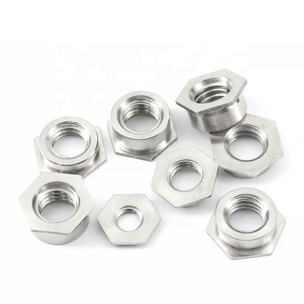 Customized Self Locking Hexagon Clinch Nuts Flush Mount Nuts Stainless Steel