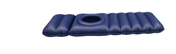 O ar de maternidade da praia do PVC encheu a obscuridade exterior inflável da mobília do saco-cama - 182X63Cm azul