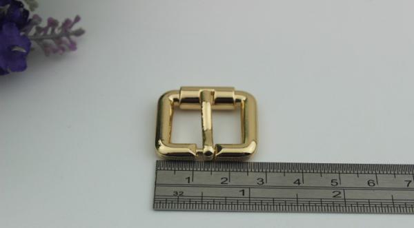 Manufacturer Personalized Zinc Alloy 20 MM Gunmetal Color Handbag Roll Belt Buckle Design