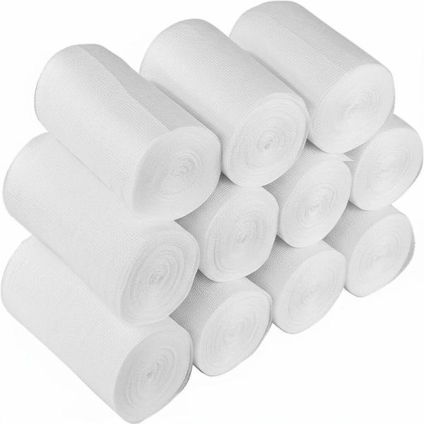 Class1 Cotton Gauze Roll 20-250 Rolls /ctn for Medical Supplies and Equipment