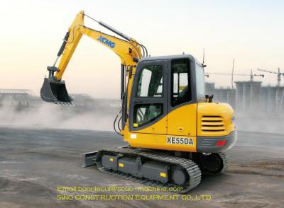 Construção de estradas XE55DA de Mini Excavator Machines Used In do estojo compacto de 5,5 toneladas