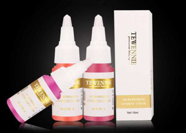 18ml Eyeline Lip Ink Organic Microblading Pigment , Liquid Microblading Eyebrow Pigment