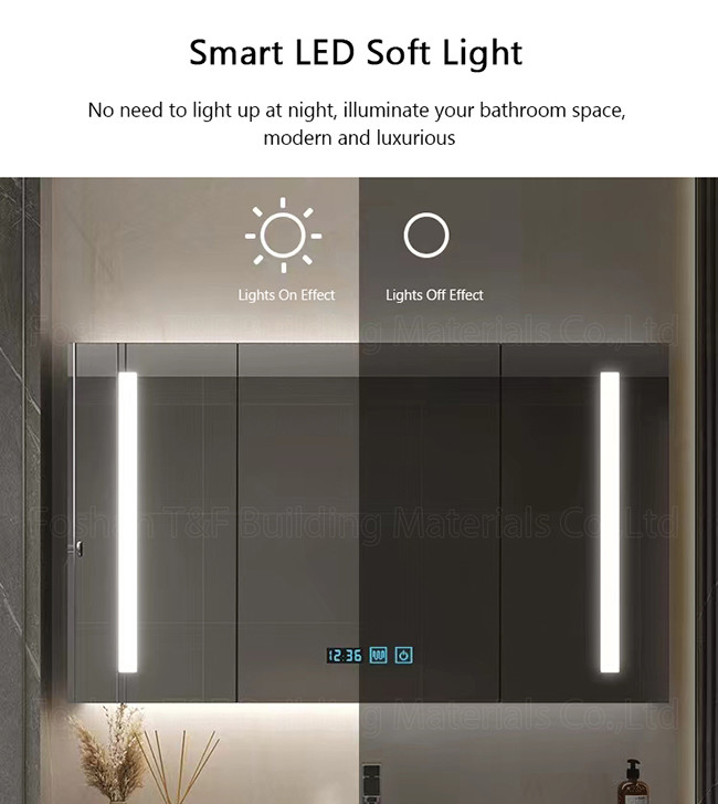 Блоки тщеты Bathroom OEM спекли каменный таз Countertop привели шкафы хранения зеркала