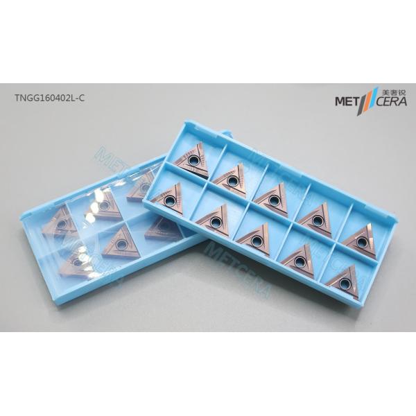 60° Triangle Negative With Hole TNGG16 Left Hand Cutting Turning Insert, Carbide Insert, Grounded Insert