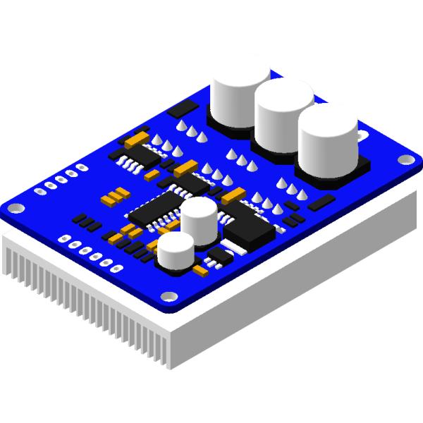 JYQD-V7.3E3 3-фазный датчик BLDC Драйвер двигателя Управляющий двигателем с регулятором тока PWM 15A 36V