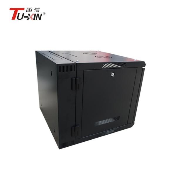 4u Comms Cabinet Wall Mount Data Rack 60KG Loading Capacity With Two Ventilation Holes