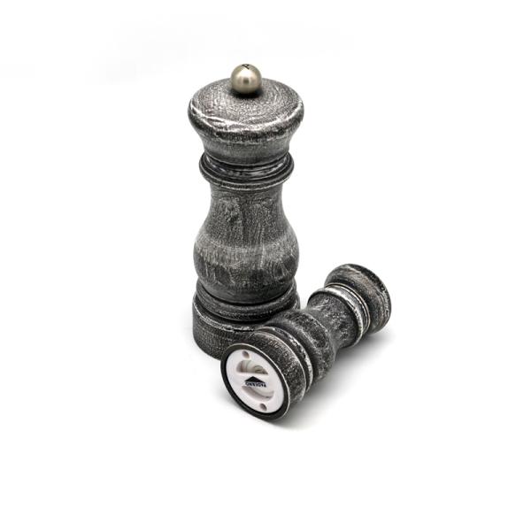 Molinos de pimienta de madera de 6 a 12 pulgadas de todas las estaciones Pimienta de madera y molinos de sal