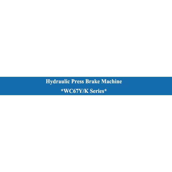 Excellent Hydraulic Press Brake Sheet Mental Bending Machine with Machining Services