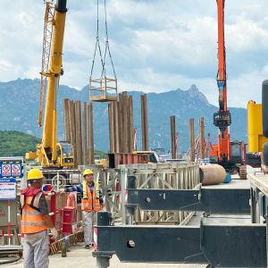 Puente peatonal sostenible / puente estructural de acero