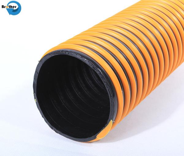 Flexible Corrugated Water Pump Helix Spiral Vacuum 6 8 10 Inch PVC Suction Hose