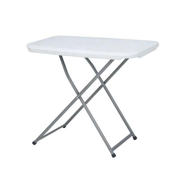 Outdoor Portable Folding Table, Simple Rectangular Plastic Dining Table And Chair