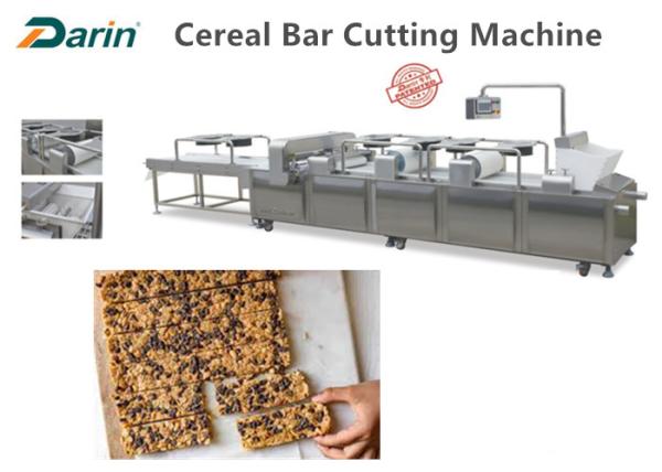 DRC-75 Peanut Bar Cutting Making Machine with Siemens PLC made by Darin Machinery