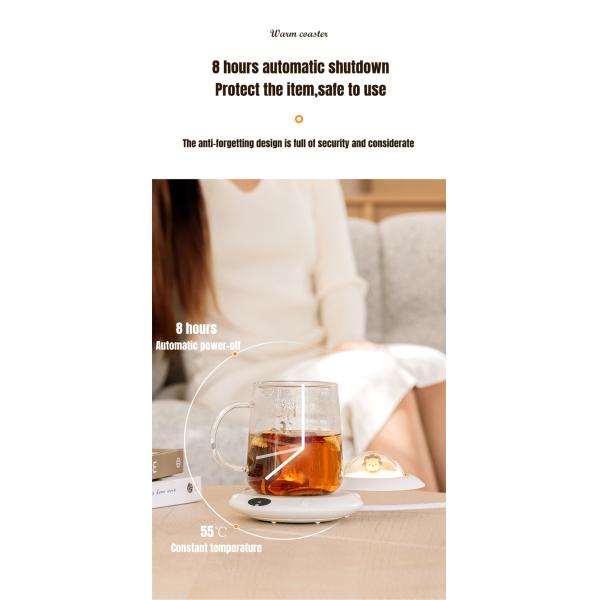 110-220 V Stylish UFO  Coffee Milk Tea Mug Cup Electric Heating Coaster Warmer