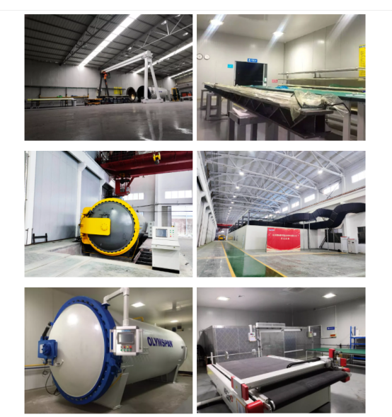 As peças compostas do carbono da personalização de ASME cercam produtos do trânsito