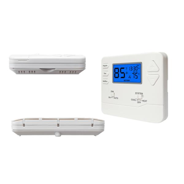 Temperature Control Electric Heat Programmable Thermostat With LCD Screen