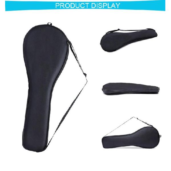 Waterproof Nylon Badminton Racket Cover With Shoulder Strap