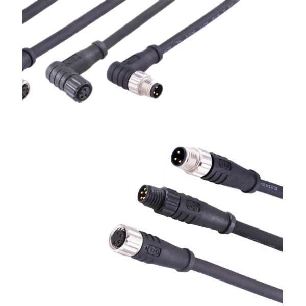 High-performance M8 Circuit Connectors with Waterproof IP67 for Industrial Auto and Sensor
