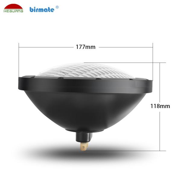 Luz durável conduzida branca fria da piscina do dispositivo elétrico 6000K 12V IP68 PAR56