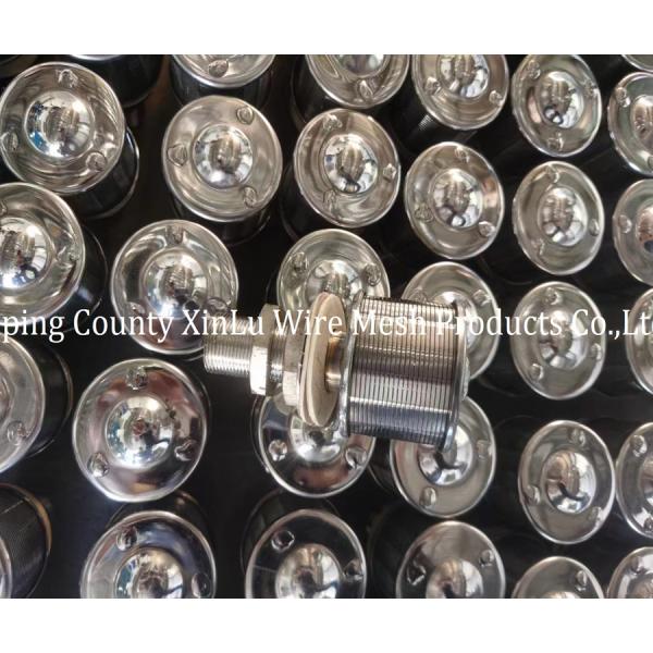 Easy Install Hastelloy C Wire Wrapped Screen Nozzle for Duplex Stainless Steel 2205 Johnson Filter Nozzle