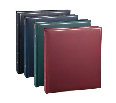 High-end Soft Leather Notebook Business Meeting Record Diary Customized Logo