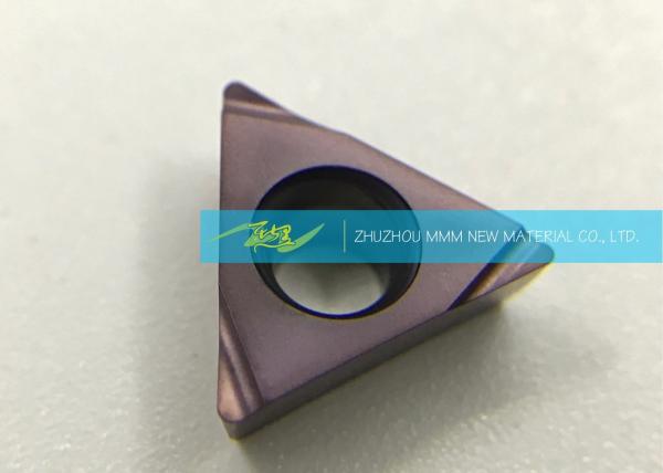 PVD Nano - Coating TPGH110304L Tungsten Carbide Tool Inserts With Perfect Edge