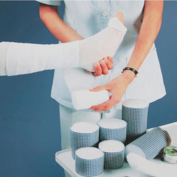 Gauze and Gypsum Powder Medical Plaster of Paris Bandage Rolls for Fracture Fixation, Deformity Correction and Limb Fixation