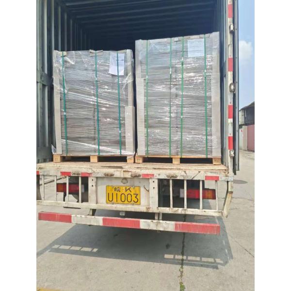 Recycled Pressed Cardboard Laminated Gray Particle Board For Chemical