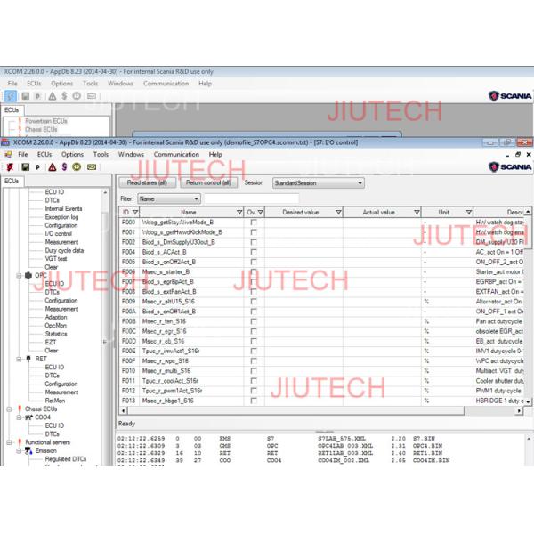 Multi-язык Scania VCI2 VCI3/SCANIA XCOM для дорабатывает Scania ECU