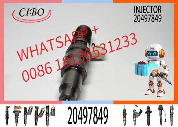 Inyector común 20497849 BEBE4D00203 BEBE4D00003 del carril del combustible del motor diesel para el CAMIÓN de VOLVO FH12 BHP 425/435