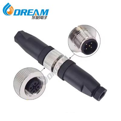 IP67 M12 5 PIN CIRCULAR AVIATION CONNECTOR PLUG GX20 5PIN AVIATION METAL THREAD PLUG GRADE CONNECTORS