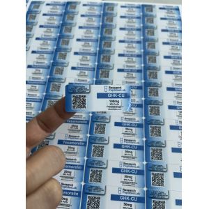 GHK-CU 10mg Pvc Self Adhesive Labels