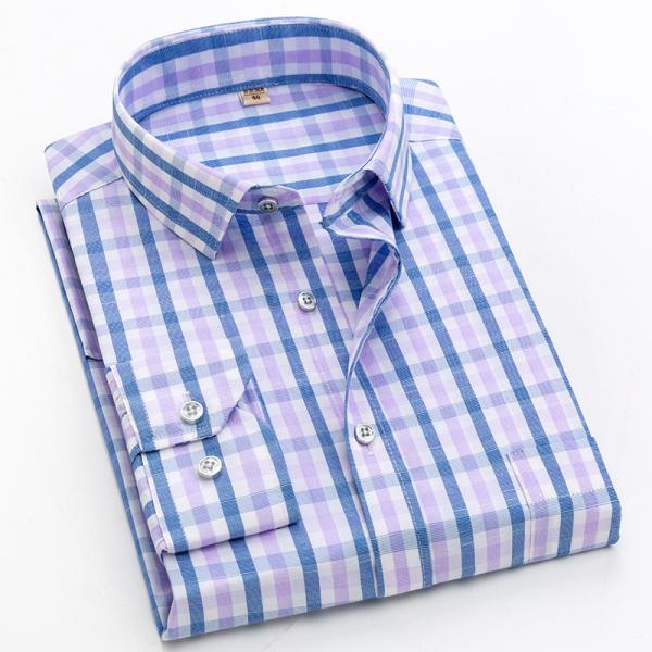 Logotipo personalizado Camisa de vestido masculino Slim Fit Camisa de manga longa 100% de algodão para homens 2022