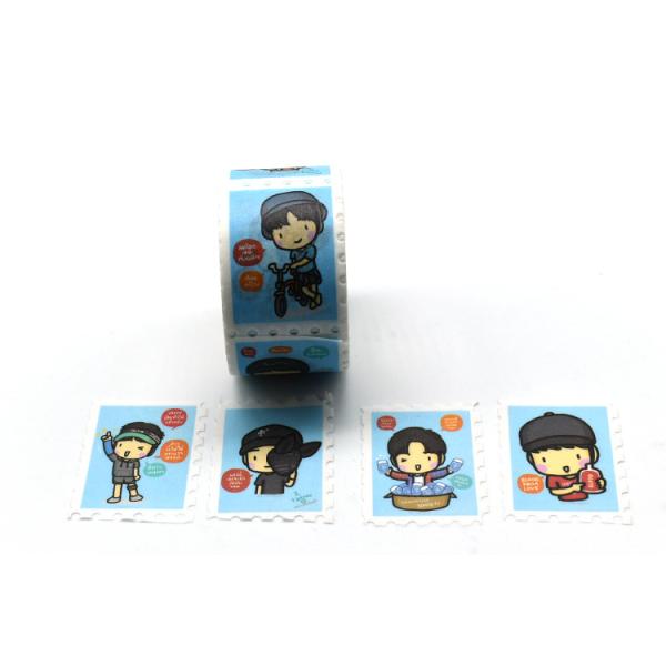 Custom Japanese Decorative Washi Tape Printed Die Cut Washi Tape