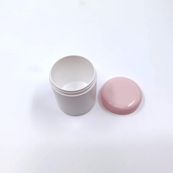 Recipiente plástico do creme de cara da máscara do cabelo do frasco 100ml 120ml 180ml dos PP da parede dobro