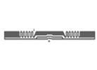 10 * 109mm taille de découpe, 6 * 105mm taille de l'antenne Wet Inlay pour le programme de fidélité et carte d'identité