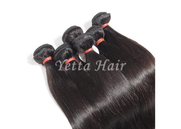 Nenhum cabelo humano não processado químico empacota/cabelo reto de seda de Remy