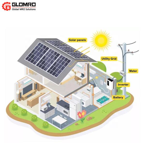 7Kw Off Grid Solar Energy System Solar Power Generator System 7000w Solar Panel System