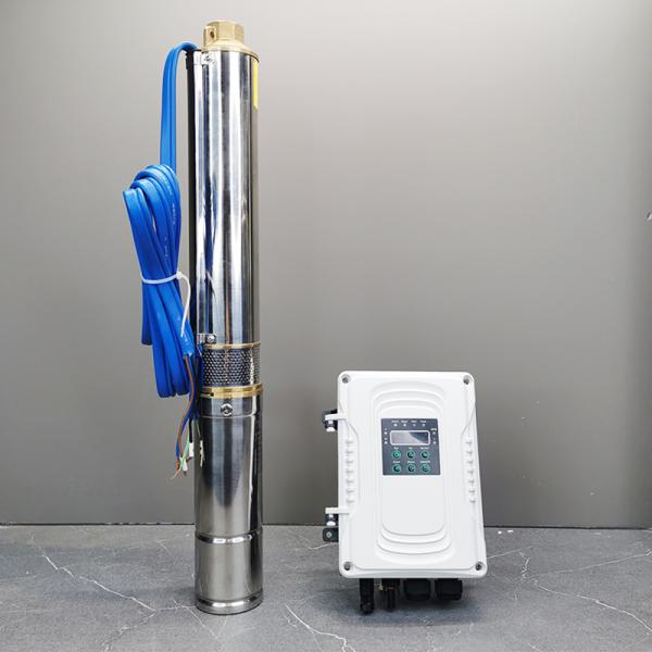 Dc Погружаемый глубоководный солнечный насос для воды для сельского хозяйства