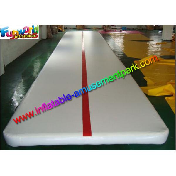 Новый белый раздувной след падения, след воздуха циновки спортзала раздувной для игры спорта