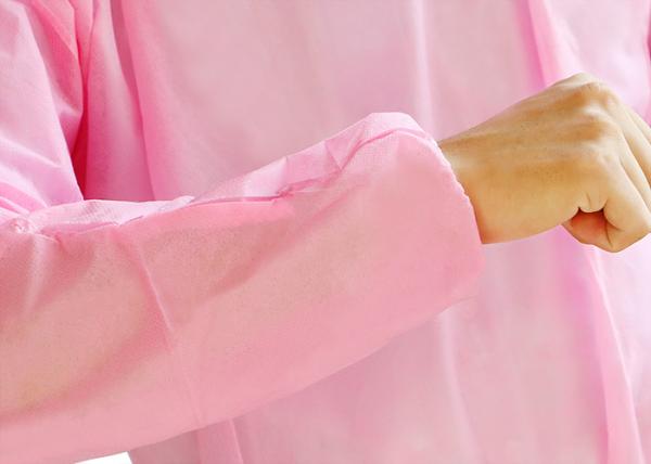 Pink Disposable Surgical Clothing Protective Clothing For Semi Permanent Makeup