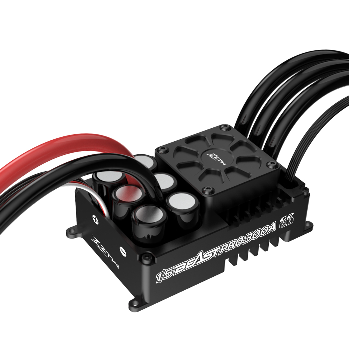 ZTW Beast PRO 300A 12S ESC G2 BLE 32 Bit With 20A BEC Large Scale RC Car ESC