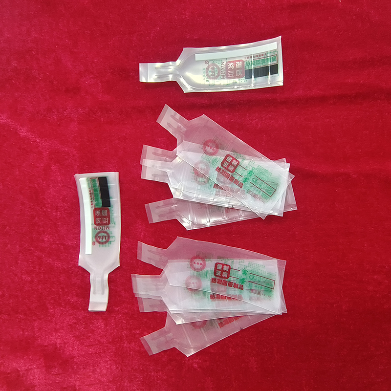 Custom Printed Transparent PE Eqg Tofu Tube 50g-400g Retort Grade