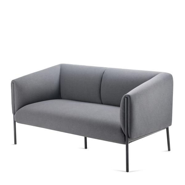 RAL color Fabric Modern Office Furniture Sofa Minimalist Design For Co Working Space
