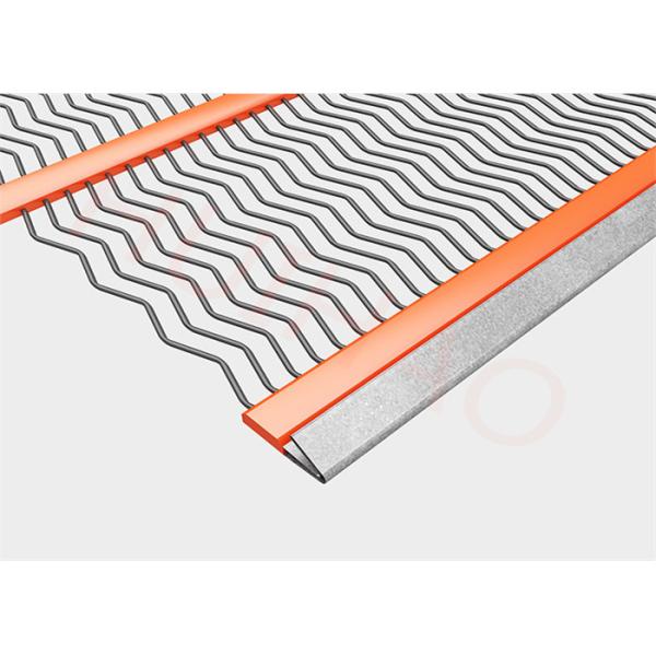 Replacement Wear Parts Self Cleaning Screen Mesh For Crushed Stone Applications